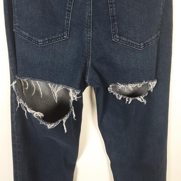 ASOS Ripped High Rise Jeans - Picture 6 of 8